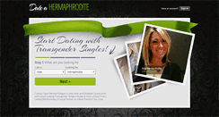 Desktop Screenshot of dateahermaphrodite.com