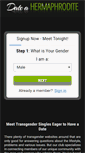 Mobile Screenshot of dateahermaphrodite.com